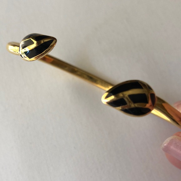 Twig Dew Drop Bypass Cuff Bracelet by DVF - Picture 2 of 2